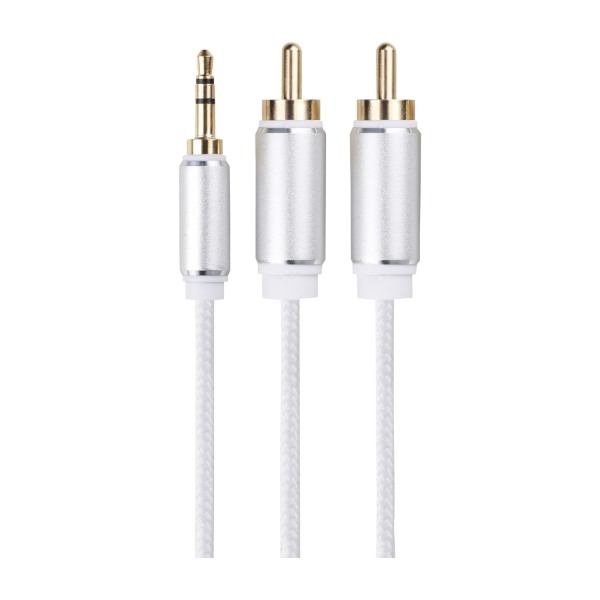 DACOTA PLATINUM MINI JACK HANN RCA HANN 3M HVIT Power.no Kabler og tilkoblinger til elektronikk kjøpes på POWER.no