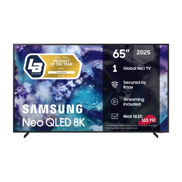 Samsung 65" QN900F Neo QLED 8K Mini LED Smart TV (2025) - POWER.dk