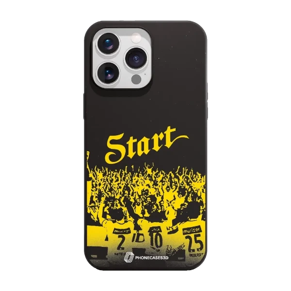 Phonecases3D iPhone 16 Pro Max IK Start kompostoituva suojakuori, musta