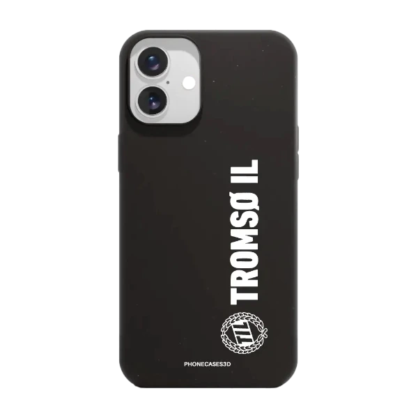 Phonecases3D iPhone 16 Plus Tromsø IL kompostoituva suojakuori, musta