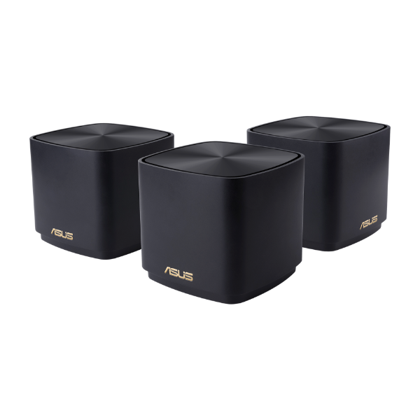 ASUS ZenWiFi XD4 Plus mesh-system 3-pak, sort