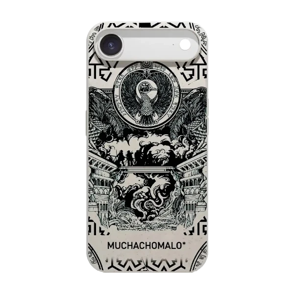 Phonecases3D iPhone Air Muchacho Malo kompostoituva suojakuori, valkoinen