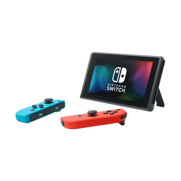 Nintendo Switch konsoll Neon rød/Neon, blå