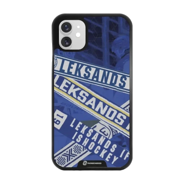 Phonecases3D iPhone 11 Leksands IF -3D suojakuori, musta
