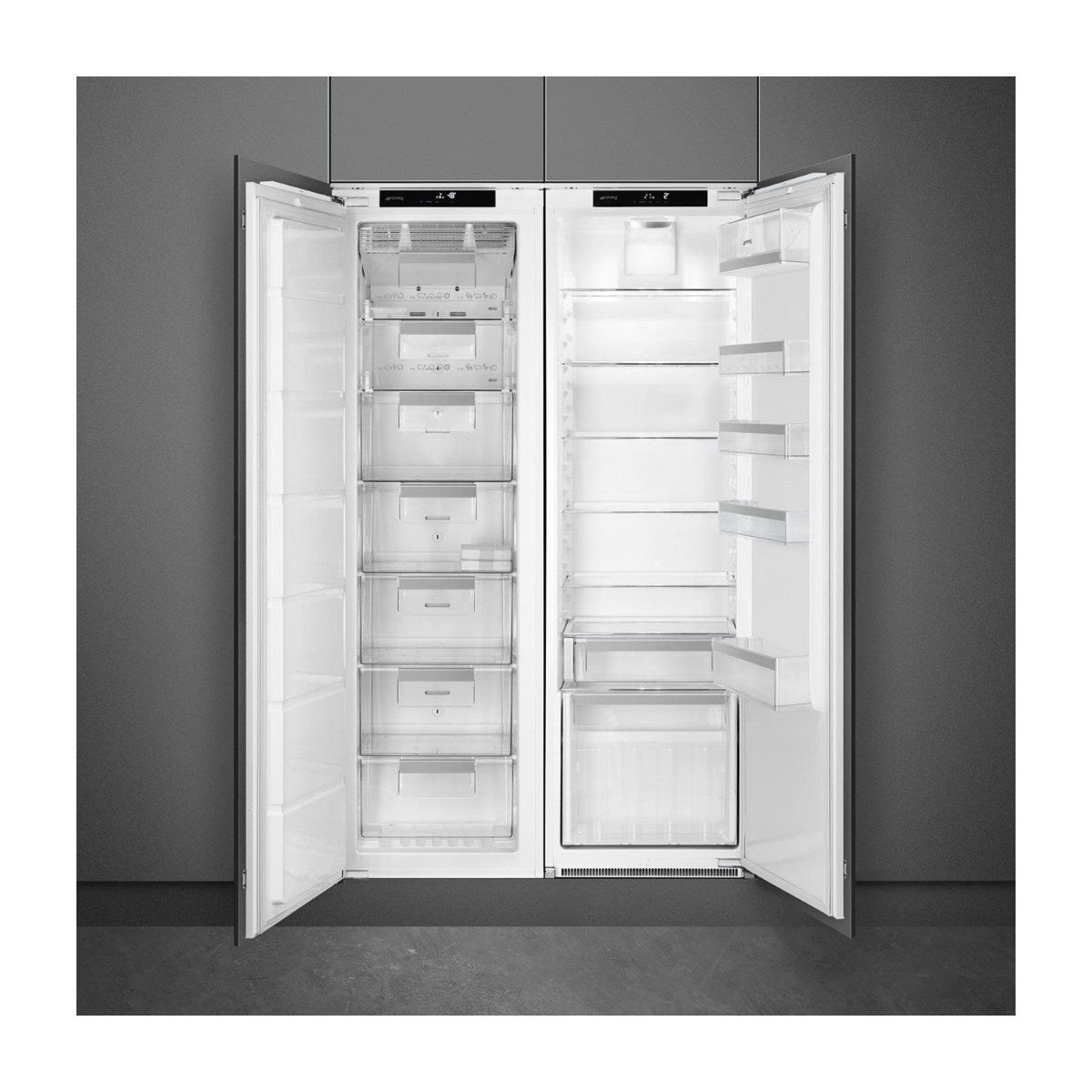 Smeg Universale S8L174D3E integreret køleskab billede 4