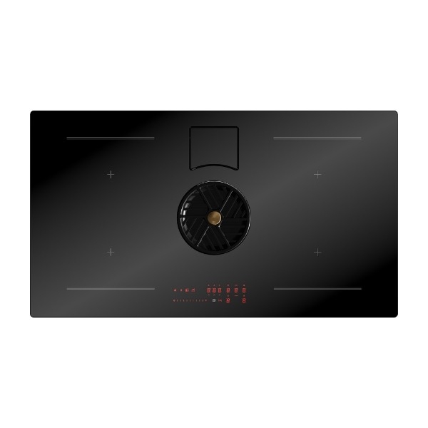 Bertazzoni Modern Series P804ICH2M30NC induktionskogeplade med integreret emhætte billede 2