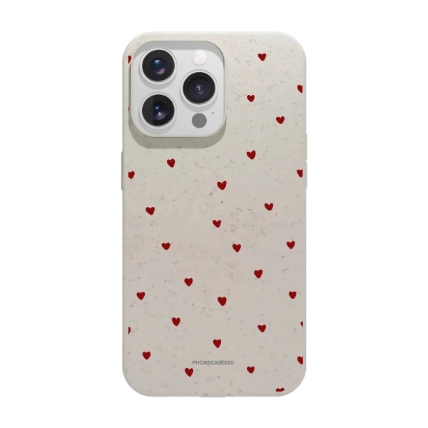 Phonecases3D iPhone 13 Pro Martine Halvorsen kompostoituva suojakuori, valkoinen