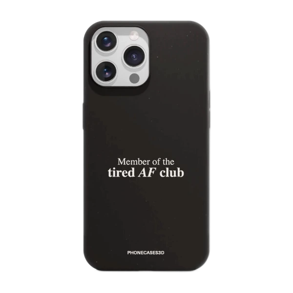 Phonecases3D iPhone 14 Pro Marit Bakkli kompostoituva suojakuori, musta