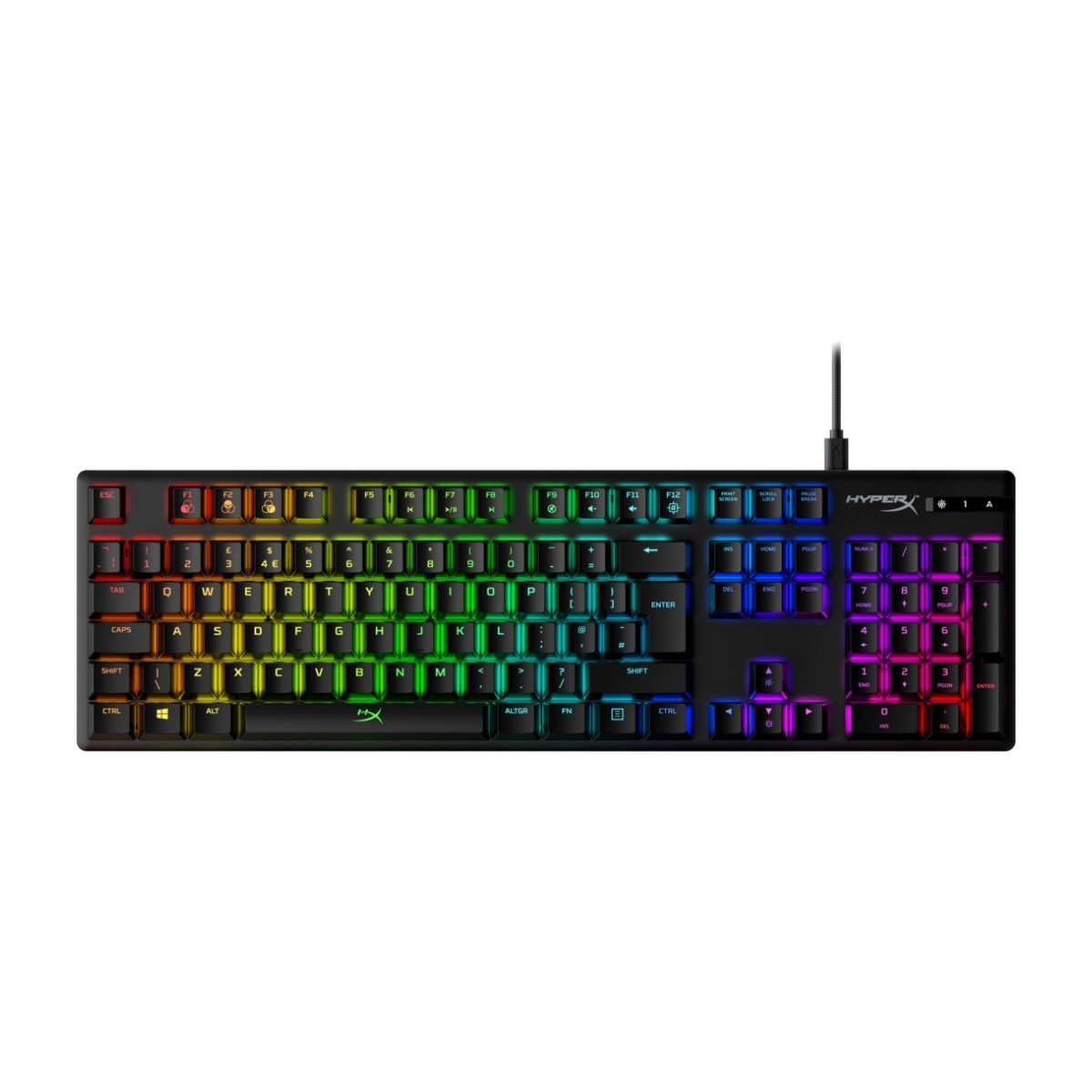 HyperX Alloy Origins Core gamingtastatur, HyperX Red