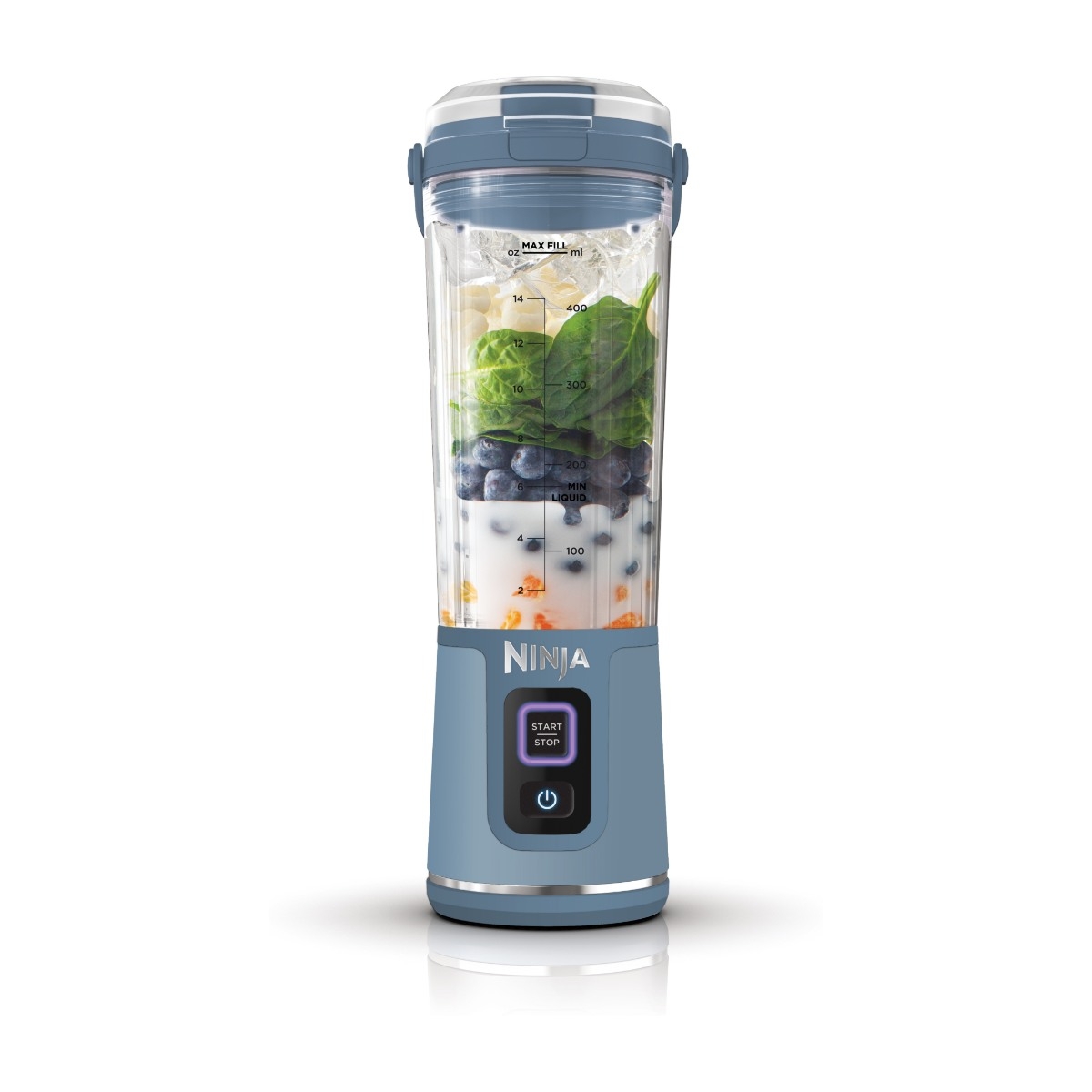 Ninja Blast bærbar blender, blå billede 9