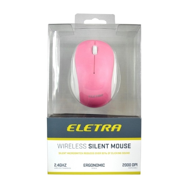 ELETRA PINK WIRL MOUSE. Power.no ELETRA MOUSE Power.no