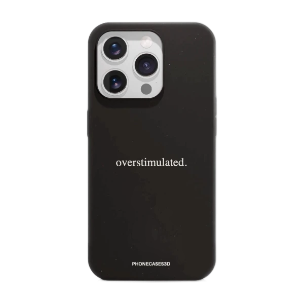Phonecases3D iPhone 15 Pro Marit Bakkli kompostoituva suojakuori, musta