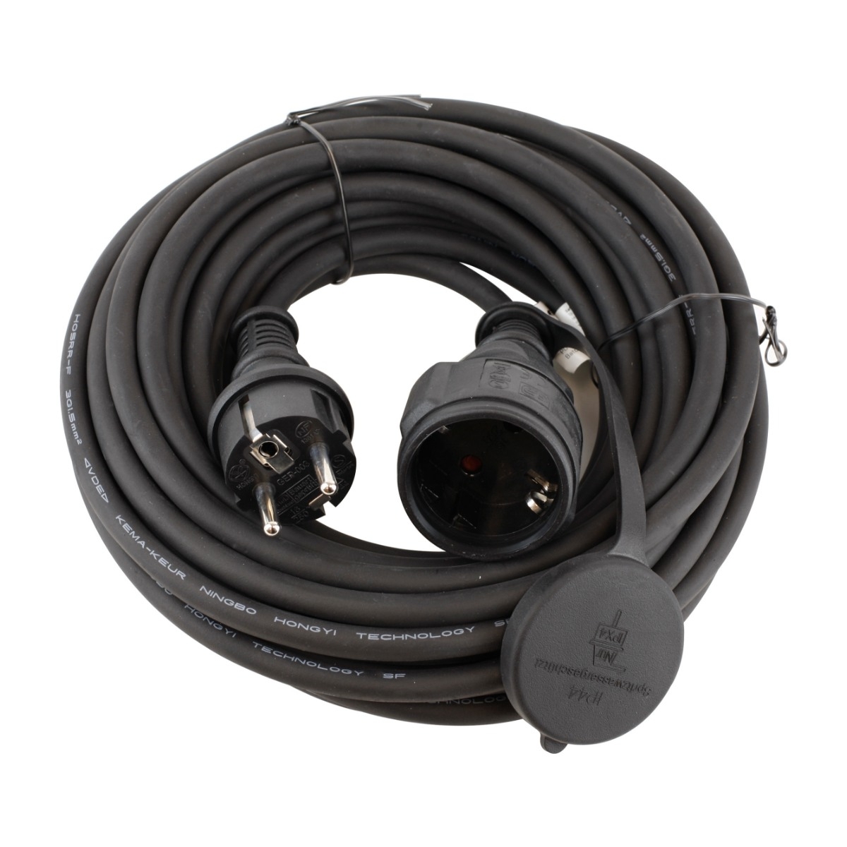 ELETRA SKJØTELEDNING 10M IP44, SORT Power.no ELETRA SKJØTELEDNING 10M IP44, SORT Power.no