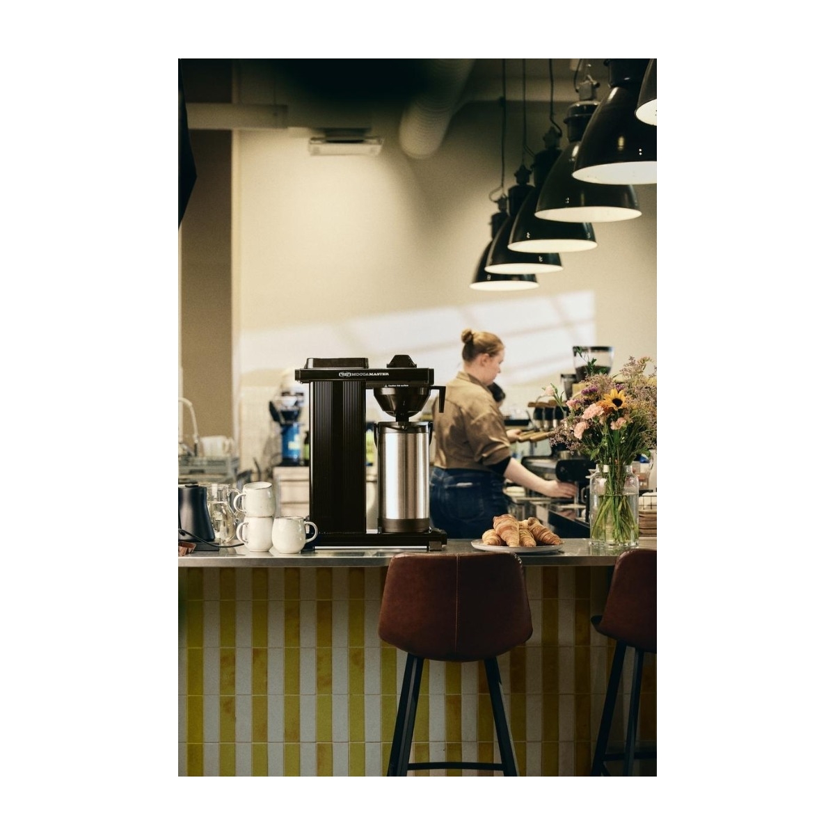 Moccamaster Thermoking 3000 Manual kaffemaskine, sort billede 3