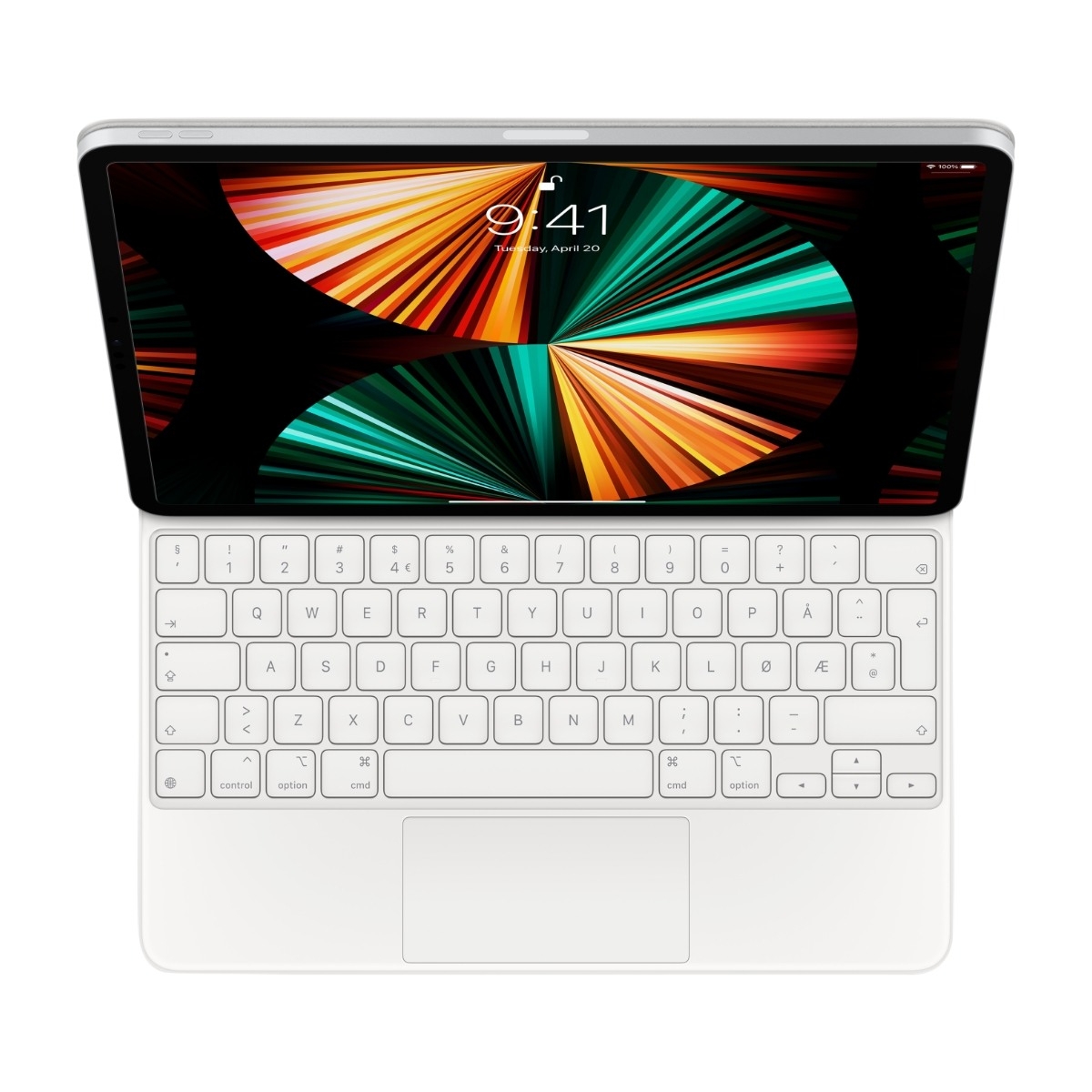 Apple iPad Pro 12,9" Magic Keyboard, hvit