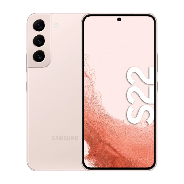 Samsung Galaxy S22 256 GB, pink gold - POWER.dk