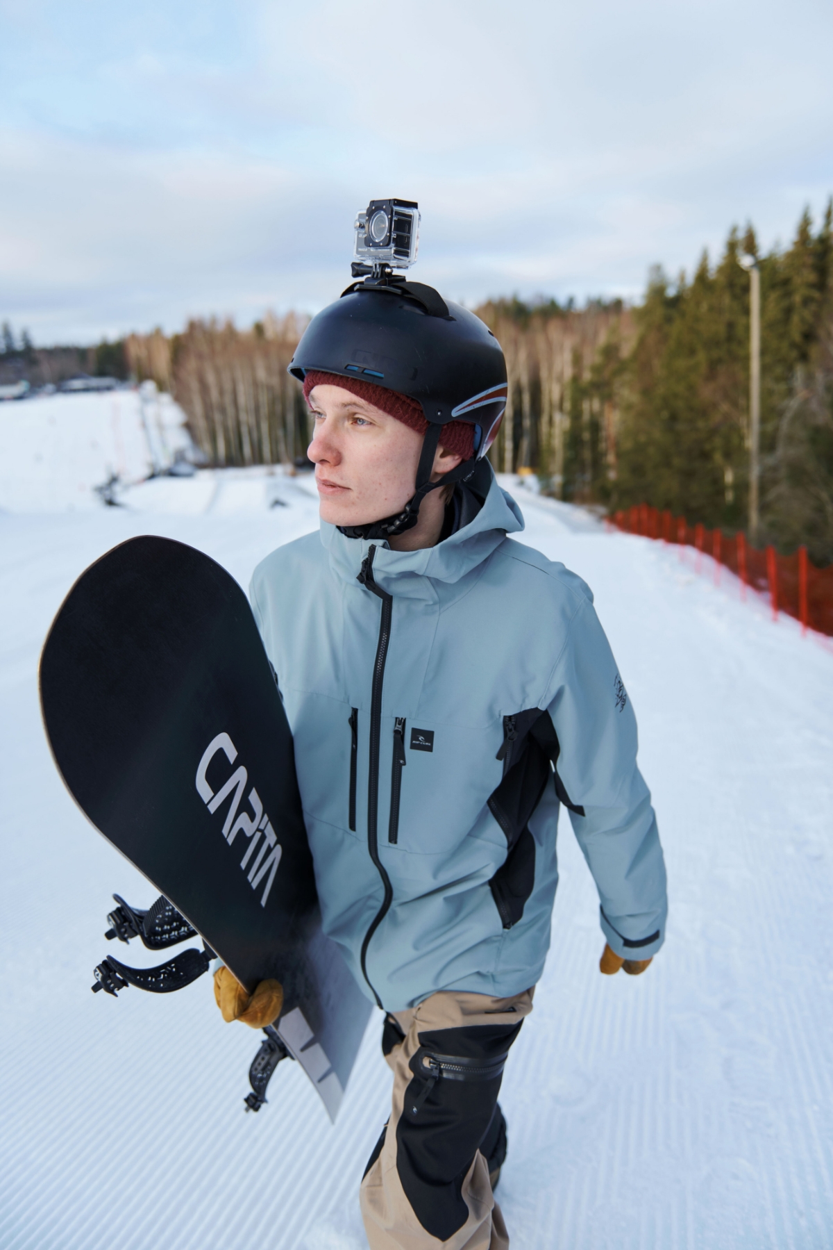 Triacle Actionkamera 4K, musta Power.fi