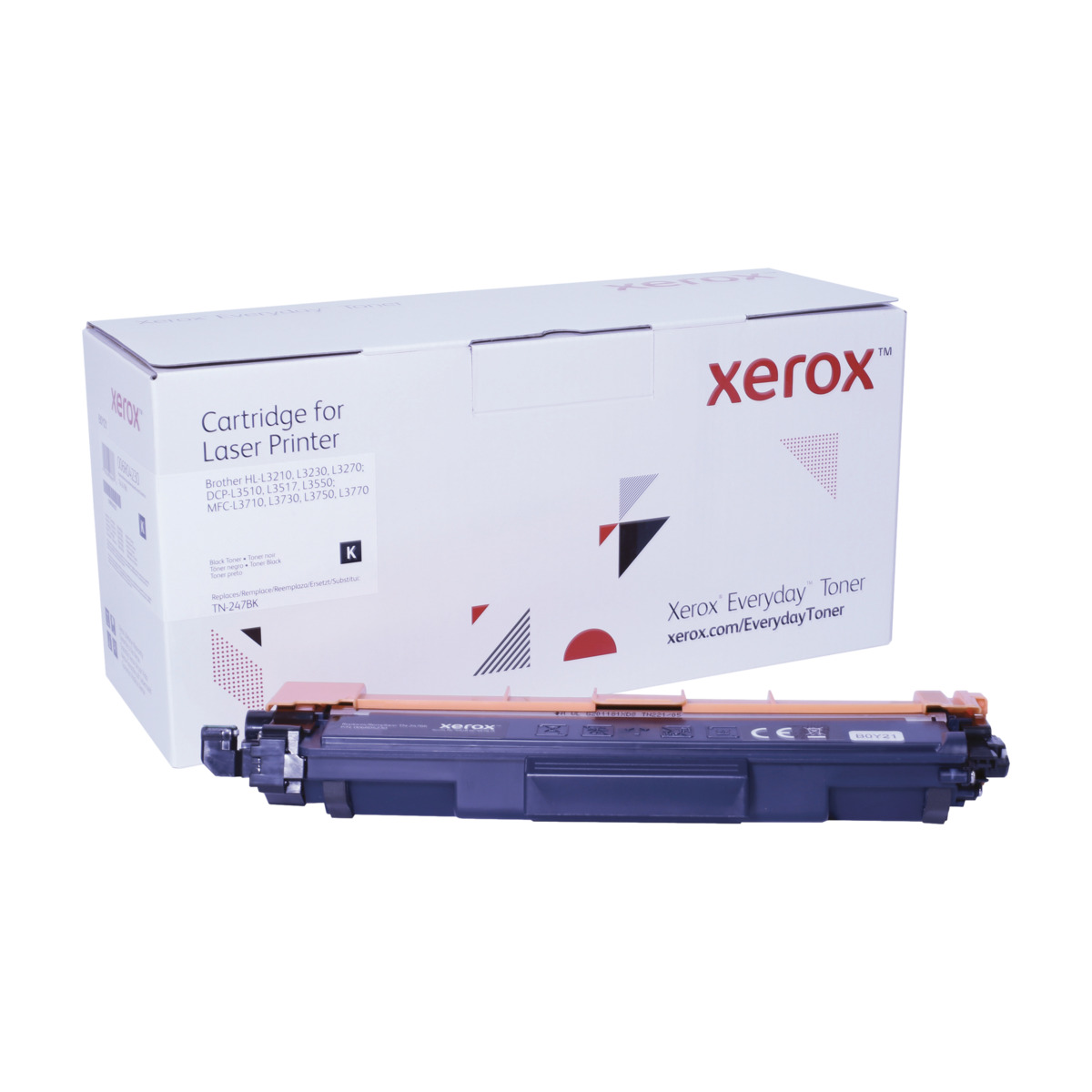 Xerox sort tonerpatron Brother TN-247bk