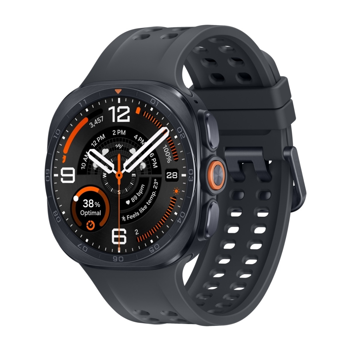 Samsung Galaxy Watch Ultra2 47 mm smartklokke, Titanium Gray