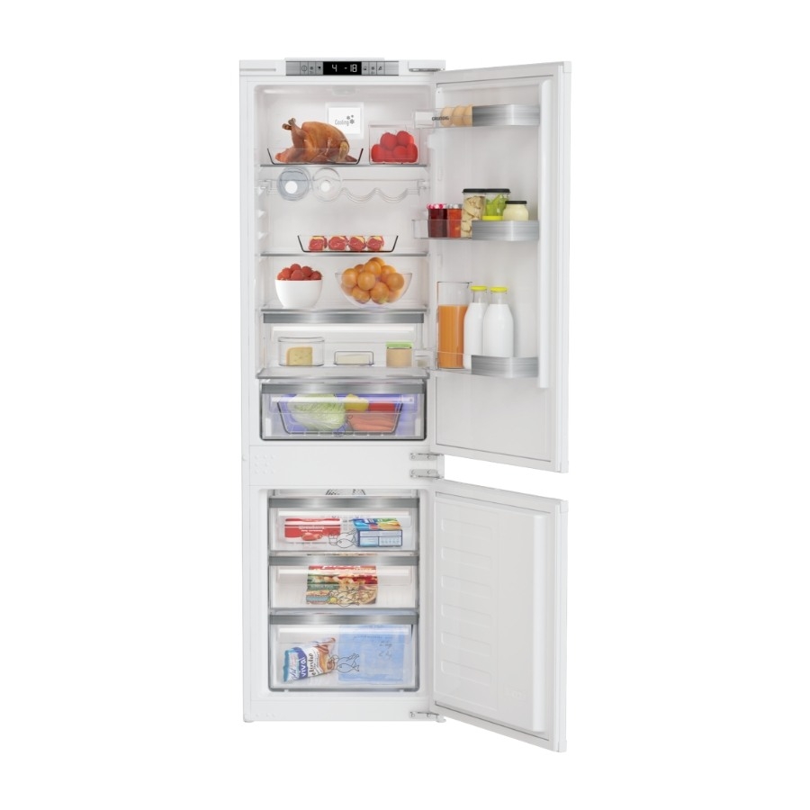Grundig GKGI 25722 N integreret kølefryseskab billede 3