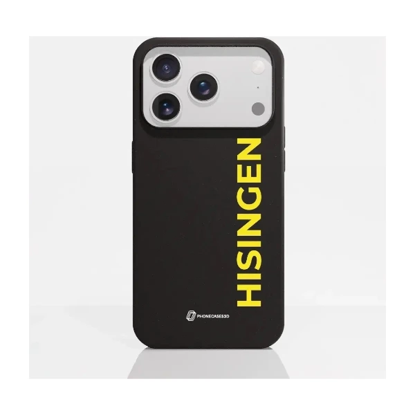 Phonecases3D iPhone 17 Pro Max BK Häcken kompostoituva suojakuori, musta