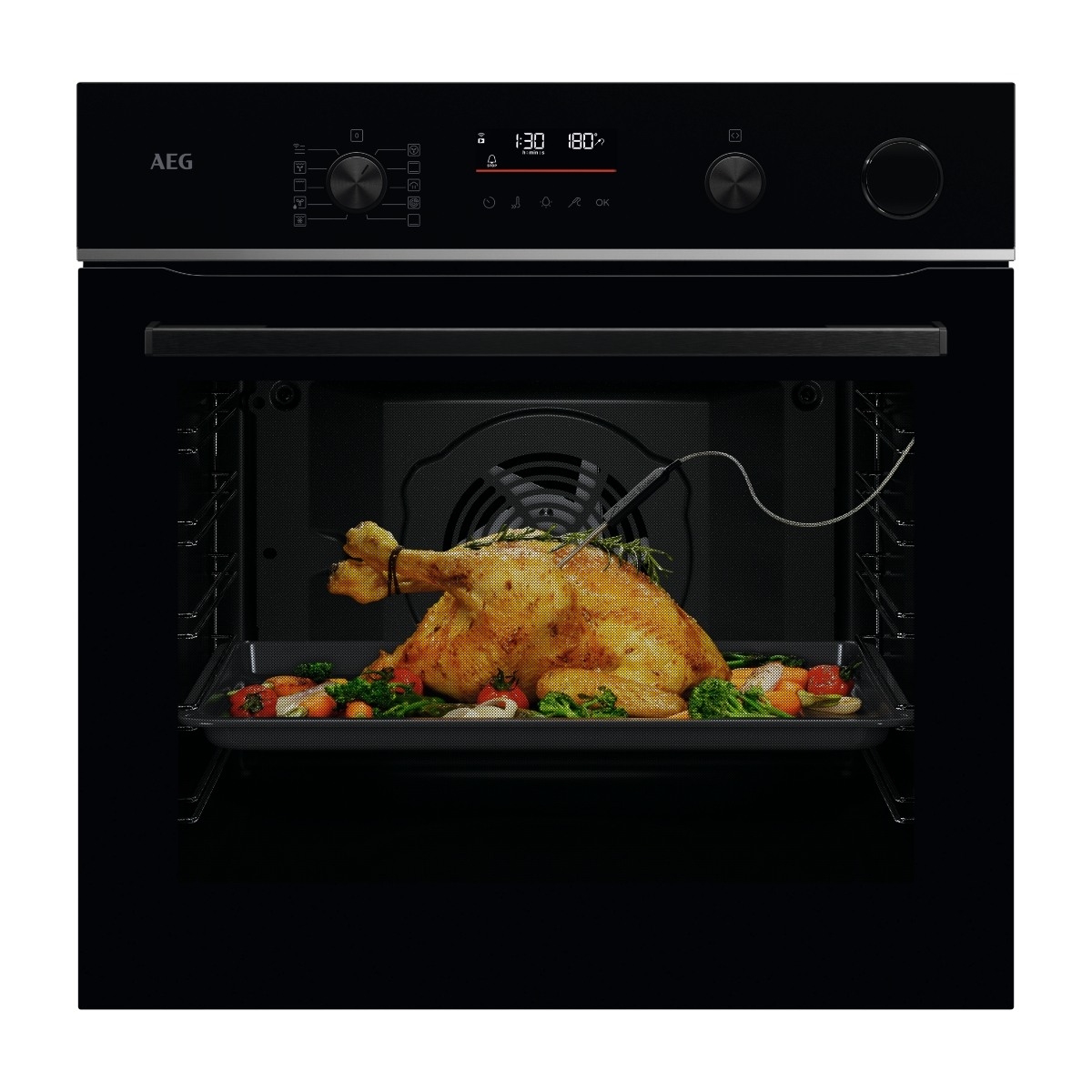 AEG 6000-serien TR6PB52XSB indbygningsovn billede 1