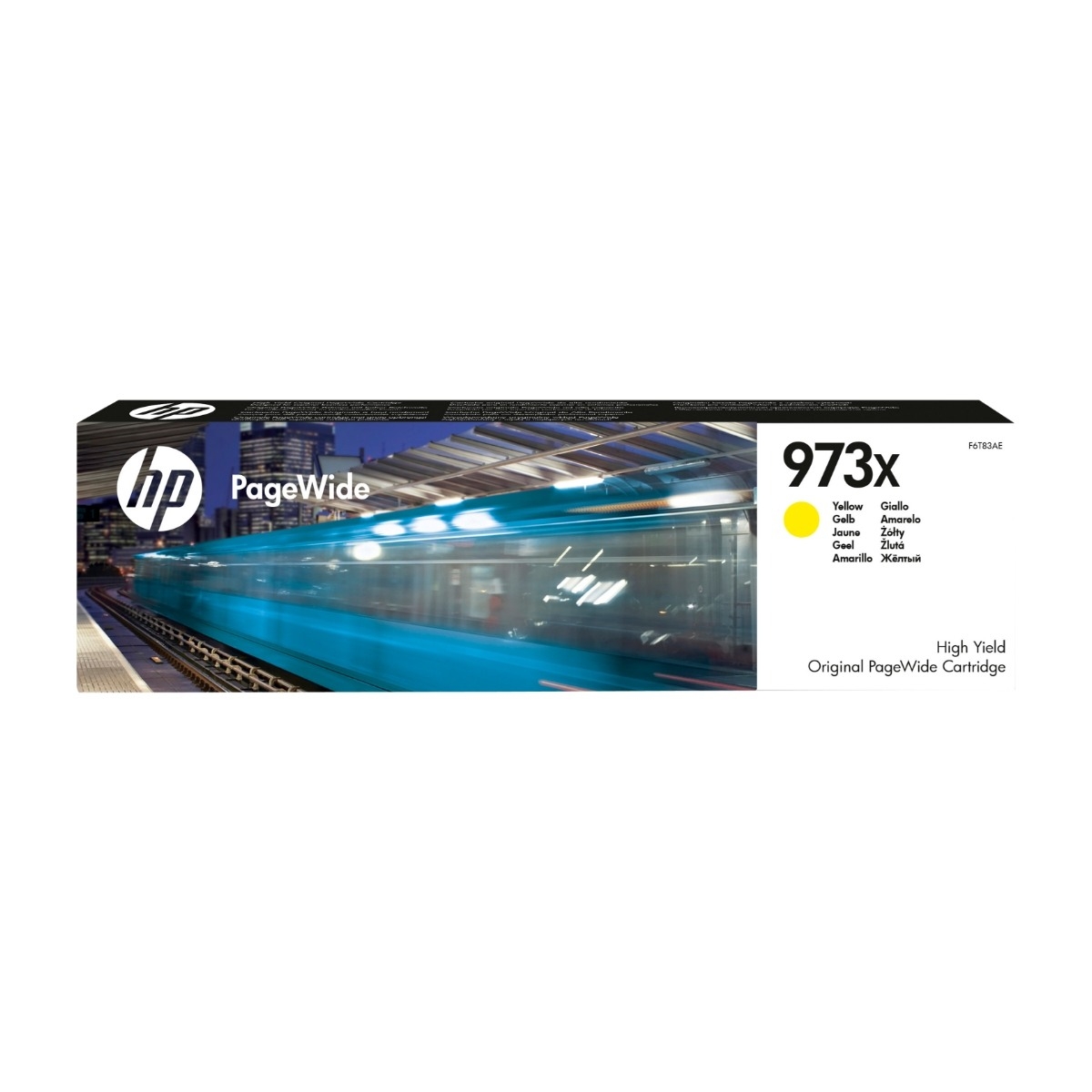 HP 973X Original Høyt (Xl) Utbytte, gult f6t83ae