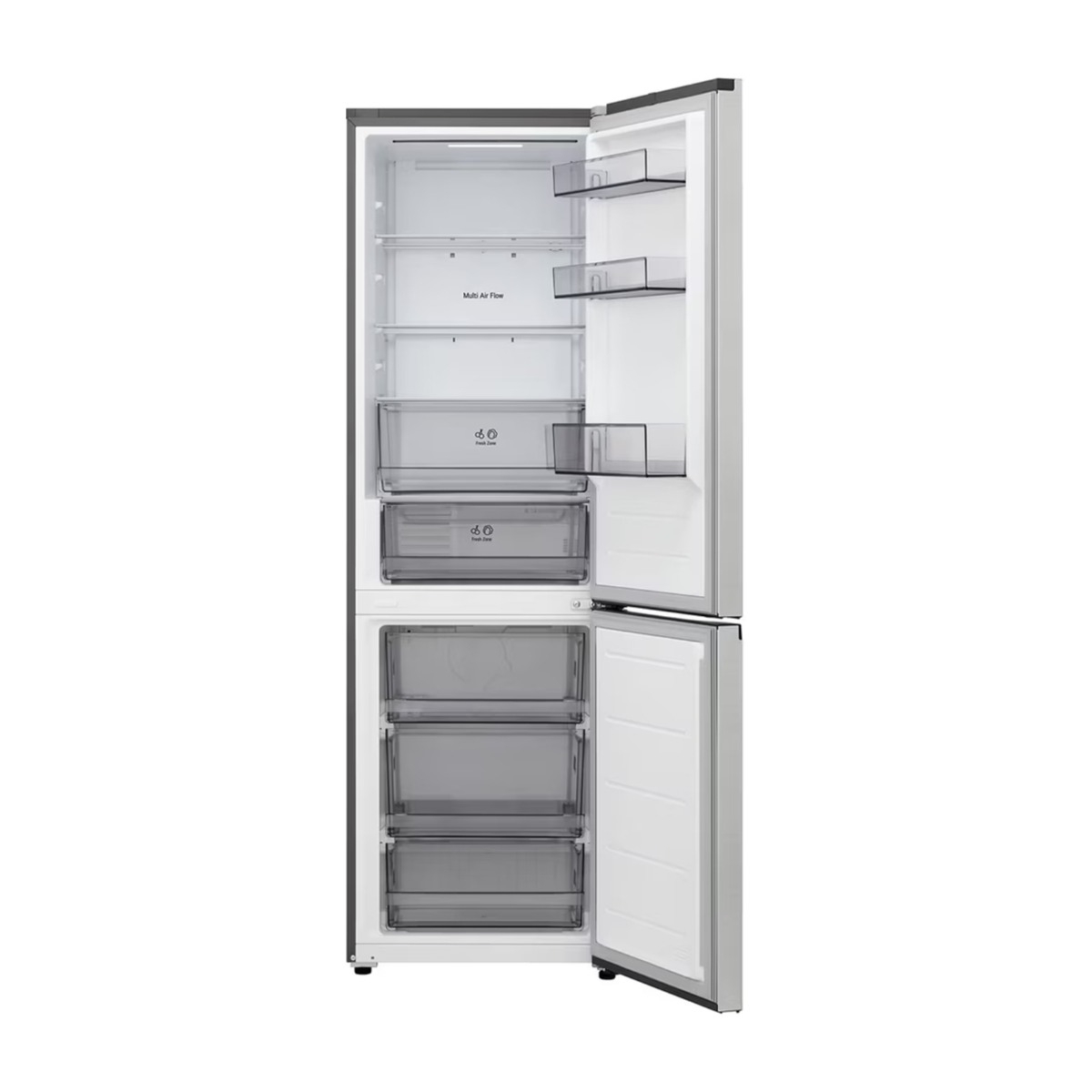 LG GBBSJ11EPY kølefryseskab, Prime Silver billede 3