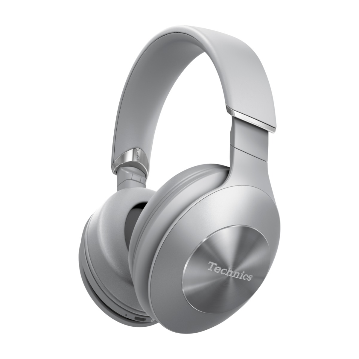 TECHNICS F70 AROUND EAR BT NC SØLV Power.no linner aktiv støyreduserende hodetelefoner ørepropper