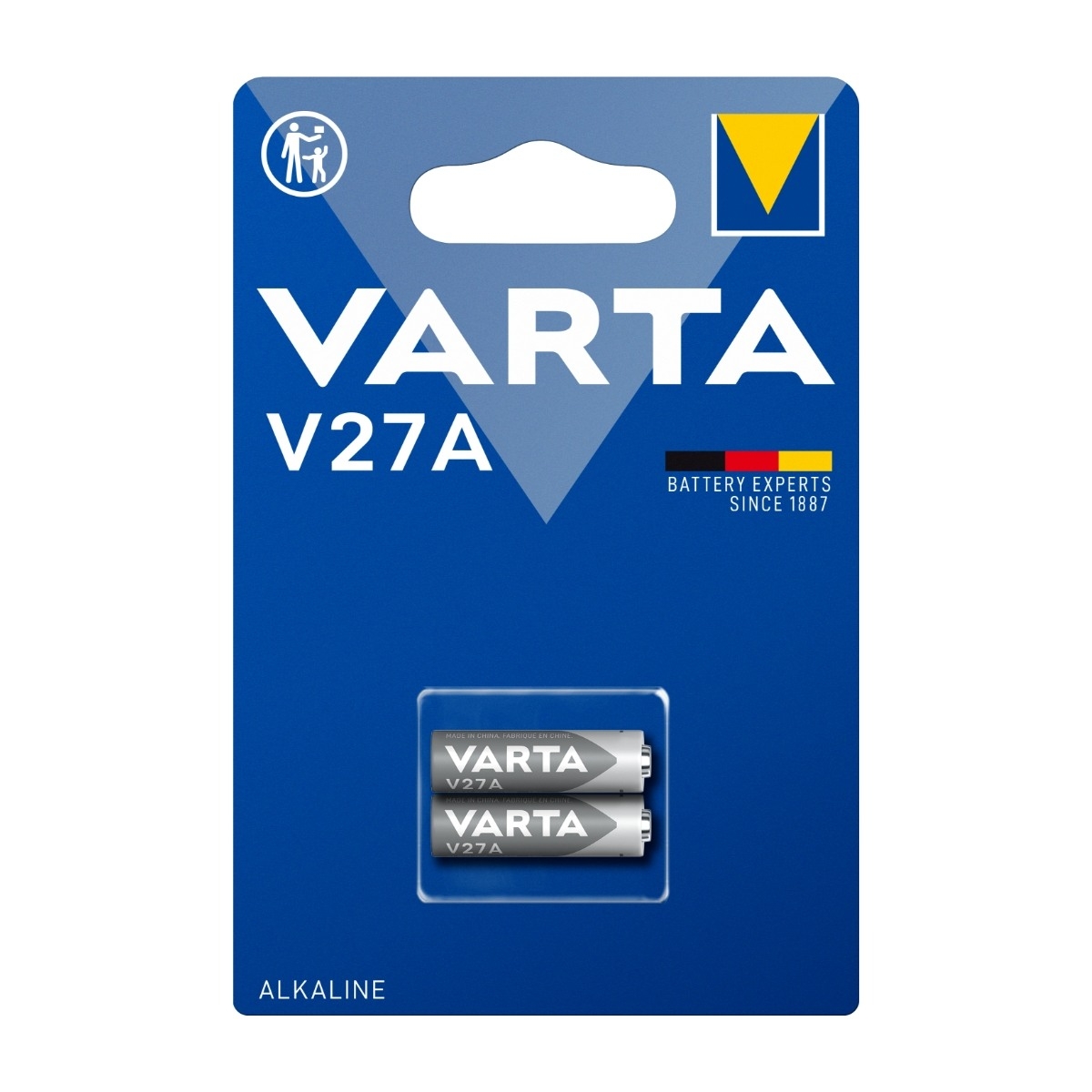 VARTA Alkaline Special V27A batteri, 2 stk