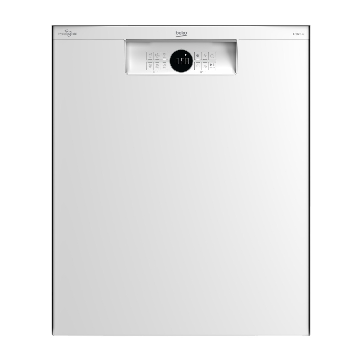 Beko bPRO500 BDUN26P44W opvaskemaskine billede 1