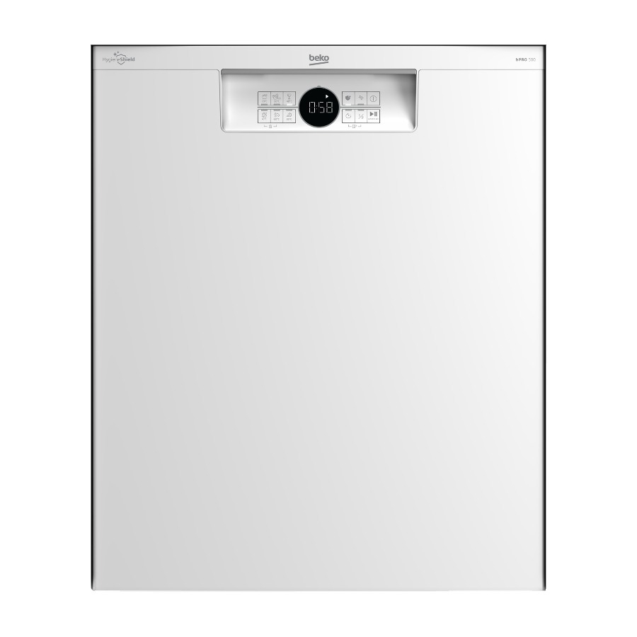 Beko bPRO500 BDUN26P44W opvaskemaskine billede 3