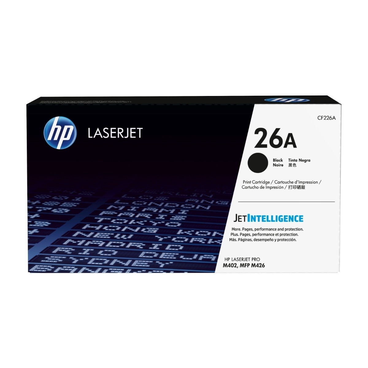 HP 26A 1 Stykker Original, svart cf226a