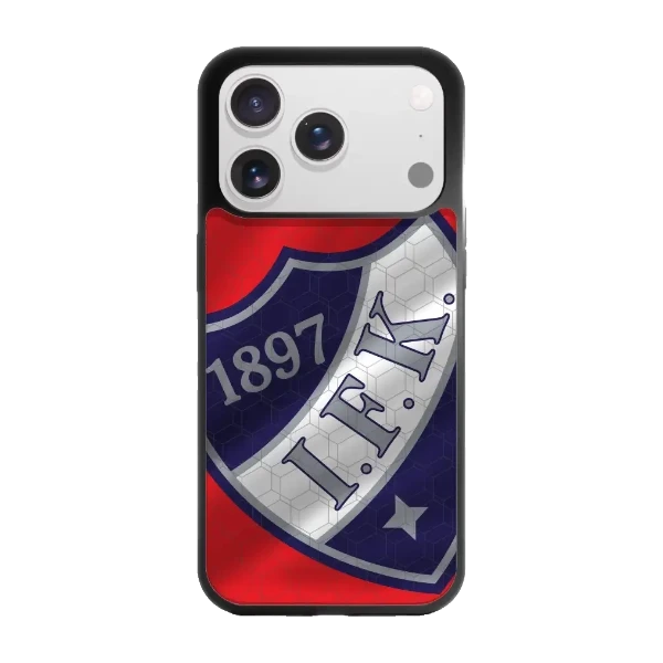 Phonecases3D iPhone 17 Pro HIFK Hockey -3D suojakuori, musta