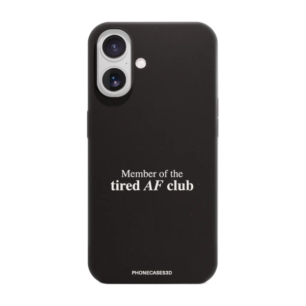 Phonecases3D iPhone 17 Marit Bakkli kompostoituva suojakuori, musta