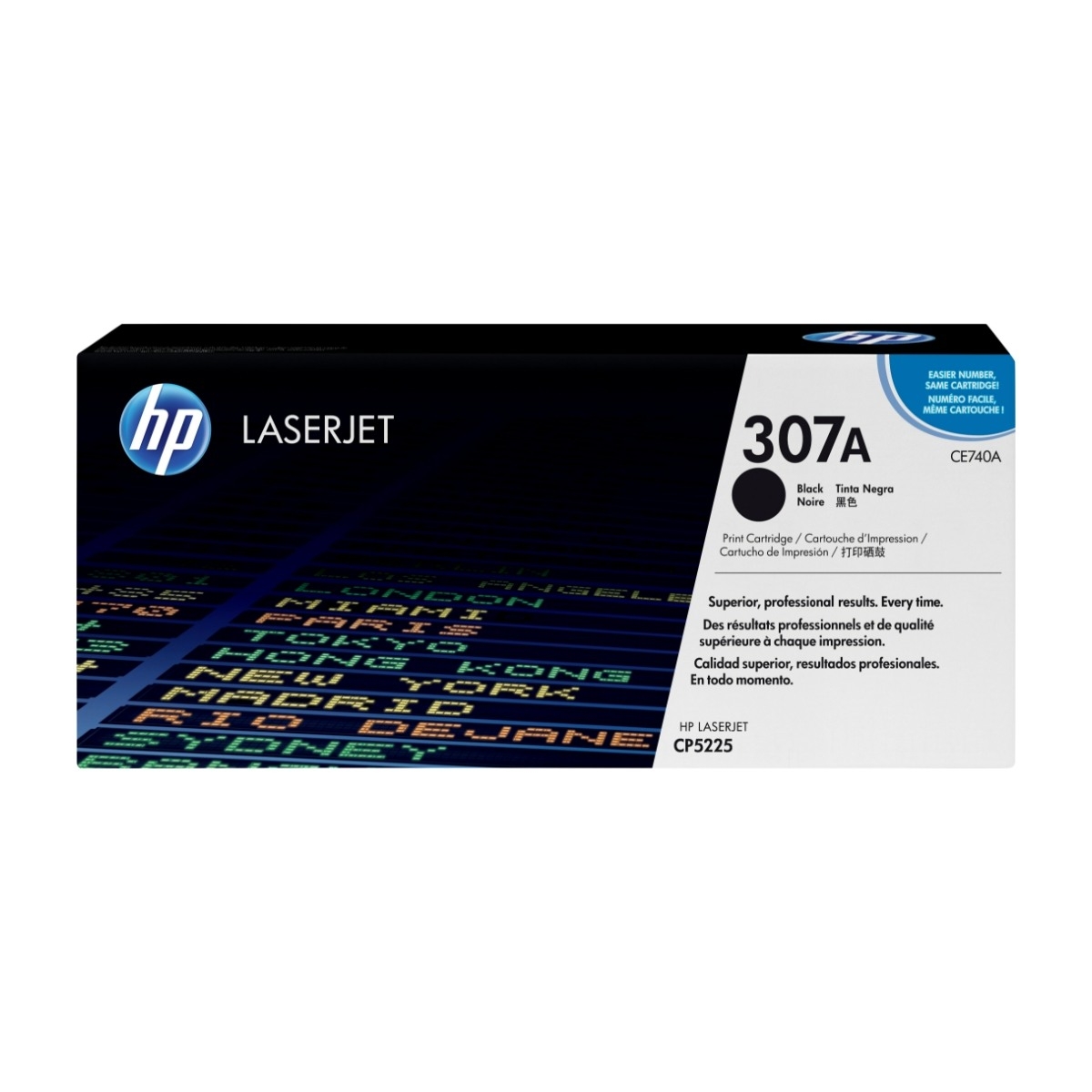 HP 307A 1 Stykker Original, svart