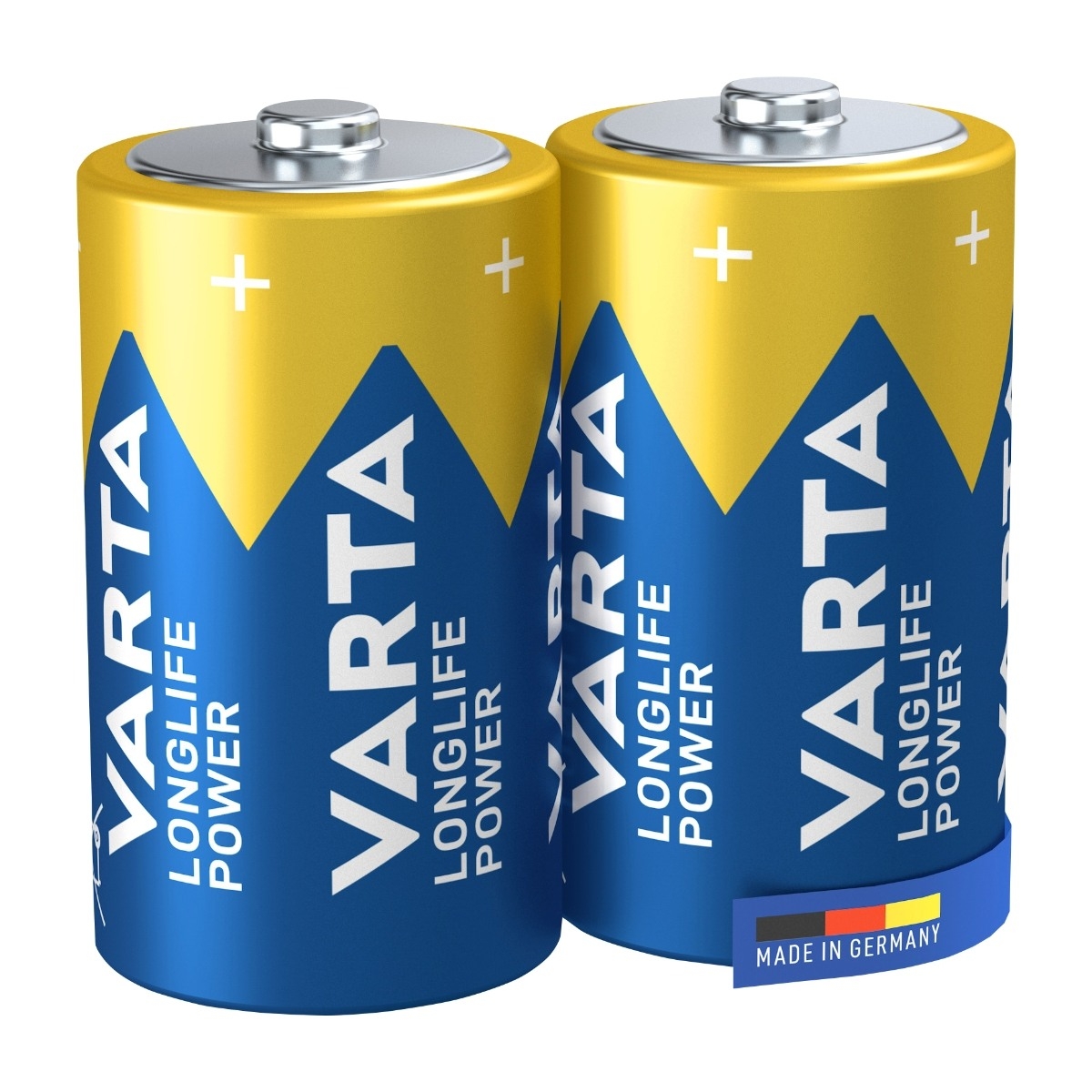 VARTA Longlife Power D batteri, 2 stk