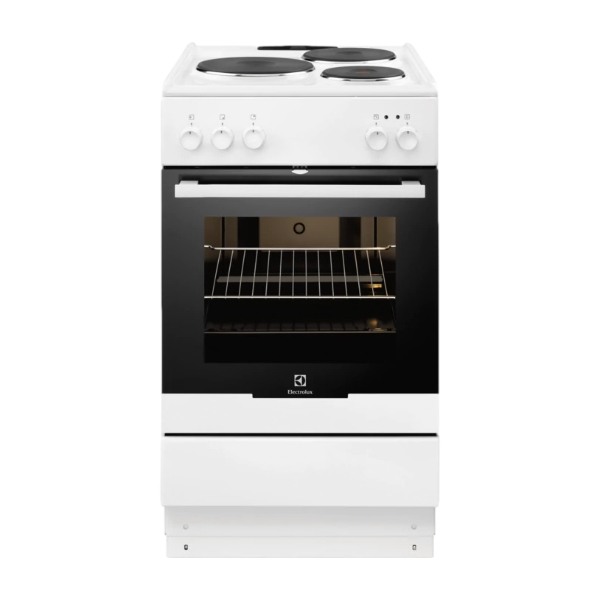 Electrolux 300-serien EKS50150OW komfur billede 1