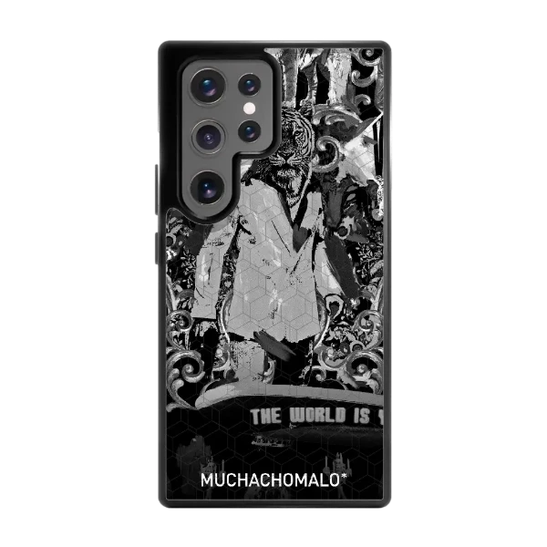 Phonecases3D Samsung Galaxy S25 Ultra Muchacho Malo -3D suojakuori, musta