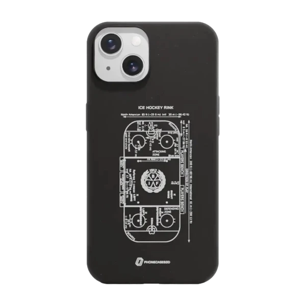 Phonecases3D iPhone 13 Brynäs IF kompostoituva suojakuori, musta