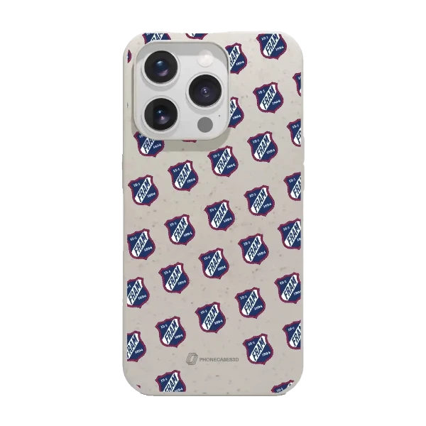 Phonecases3D iPhone 16 Pro IF Fram Larvik kompostoituva suojakuori, valkoinen