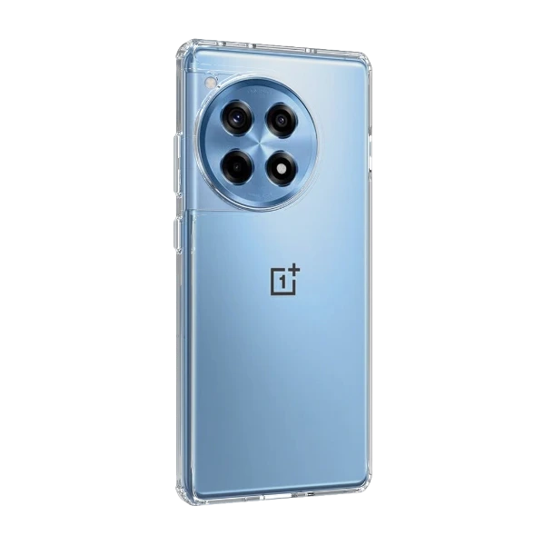 Screenor OnePlus 12R Bumper -suojakuori, läpinäkyvä