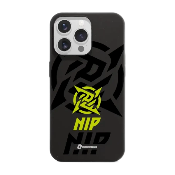 Phonecases3D iPhone 13 Pro Ninjas in Pyjamas kompostoituva suojakuori, musta