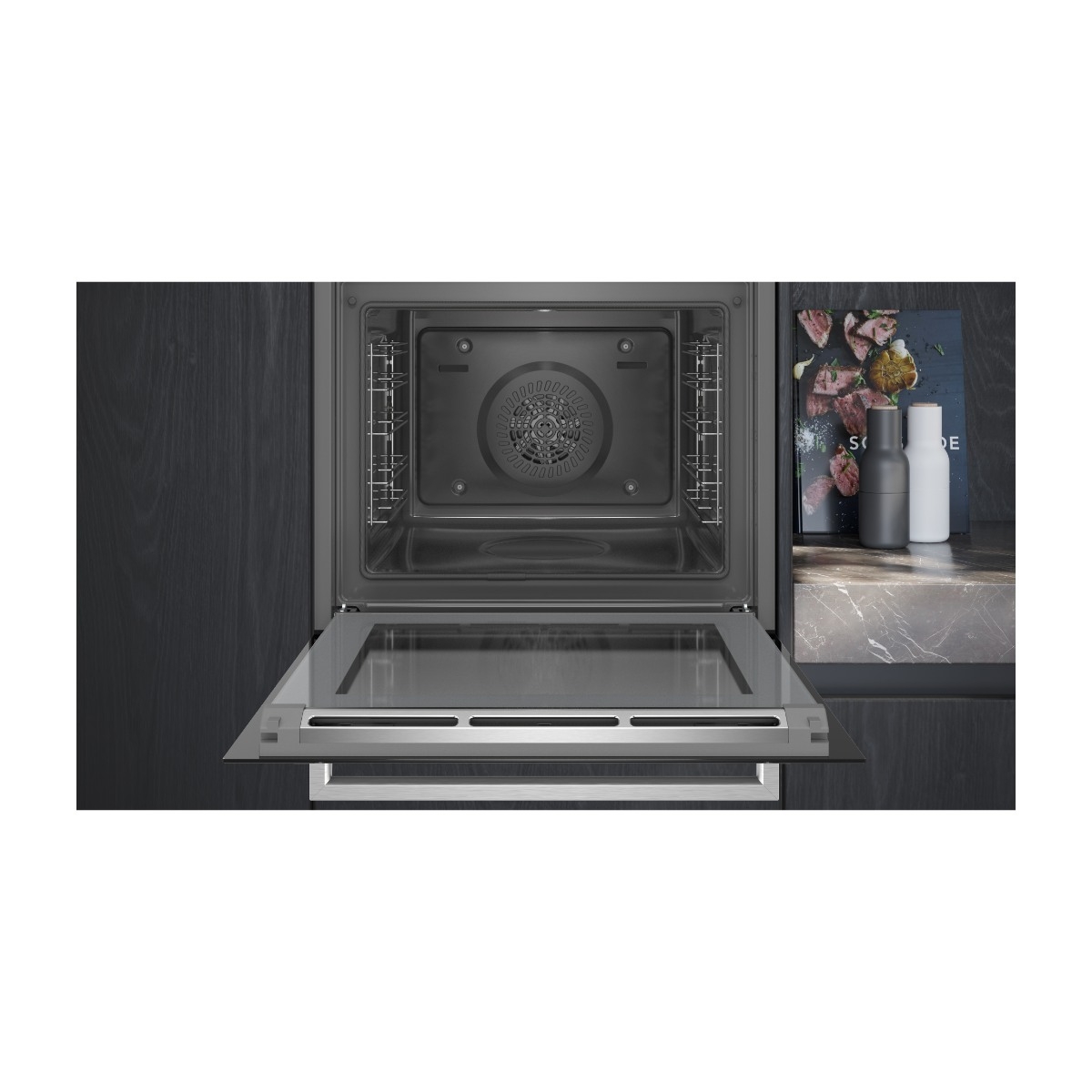 Siemens iQ300 HR374ABS0S indbygningsovn billede 3