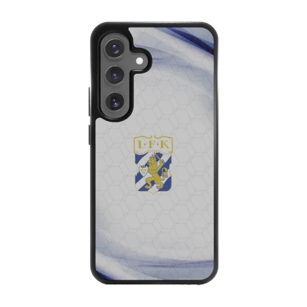 Phonecases3D Samsung Galaxy S25 IFK Göteborg -3D suojakuori, musta