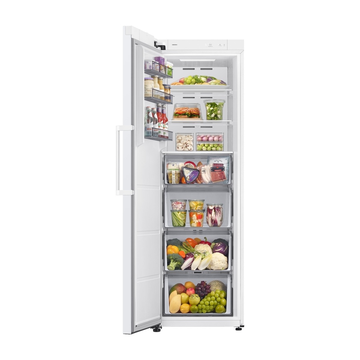 Samsung RZ40H32PEVEF fryseskab, Snow White billede 4