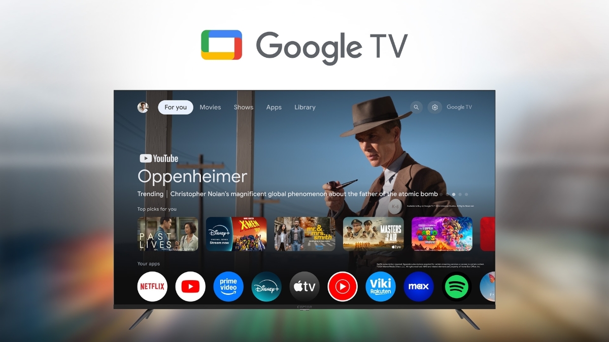 Google TV Interface