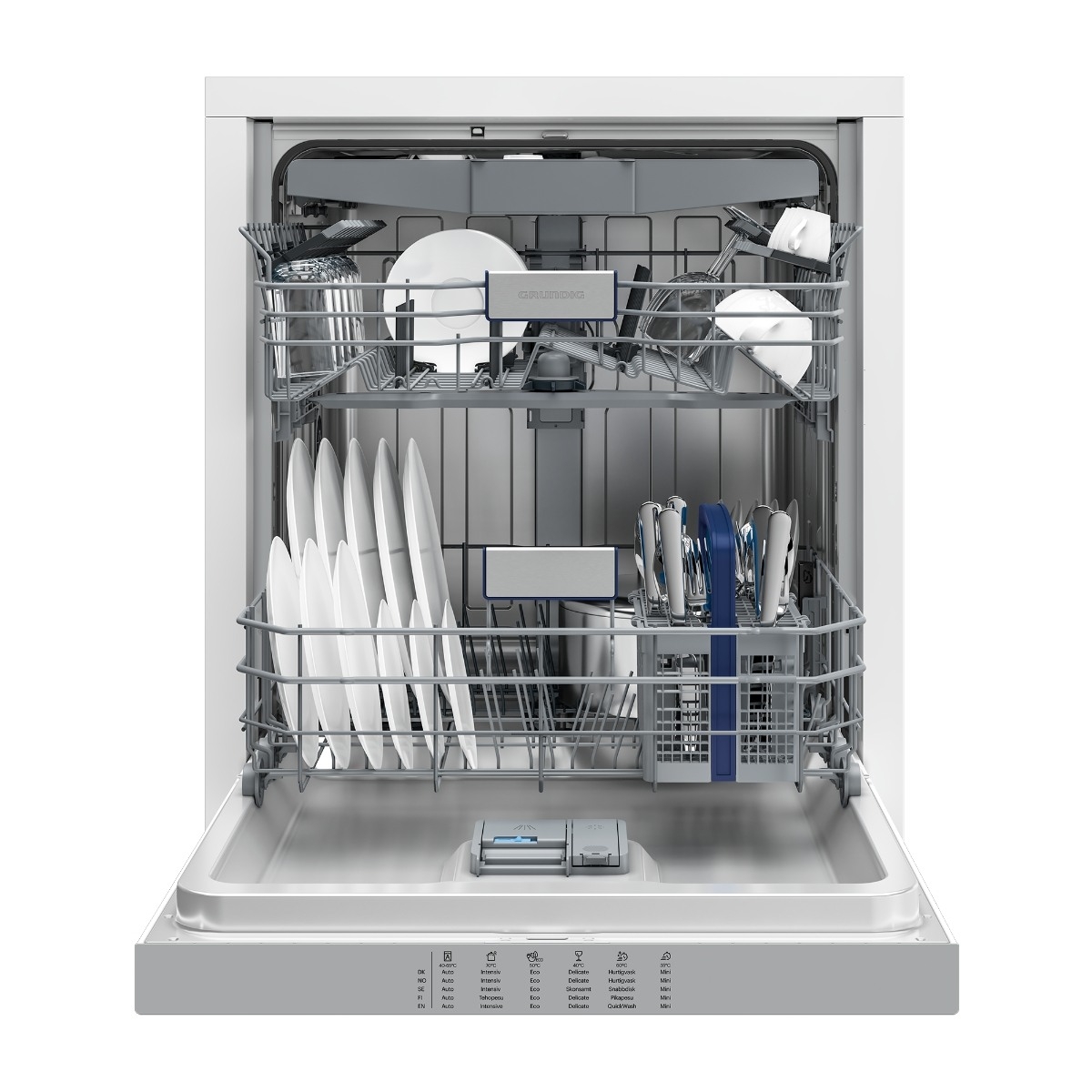 Grundig GR5500 GNUP4540X opvaskemaskine billede 4