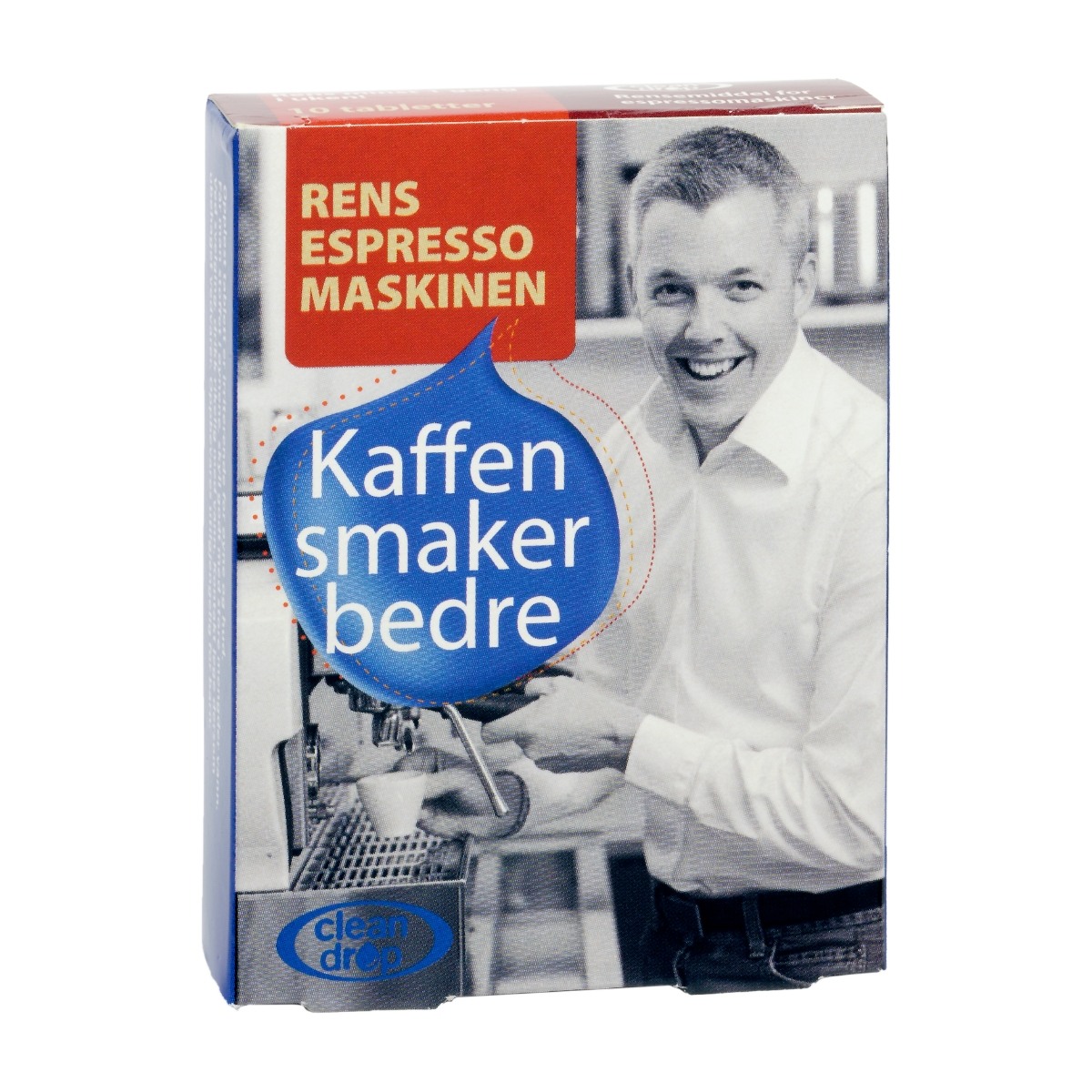 Clean Drop espresso rensetabletter