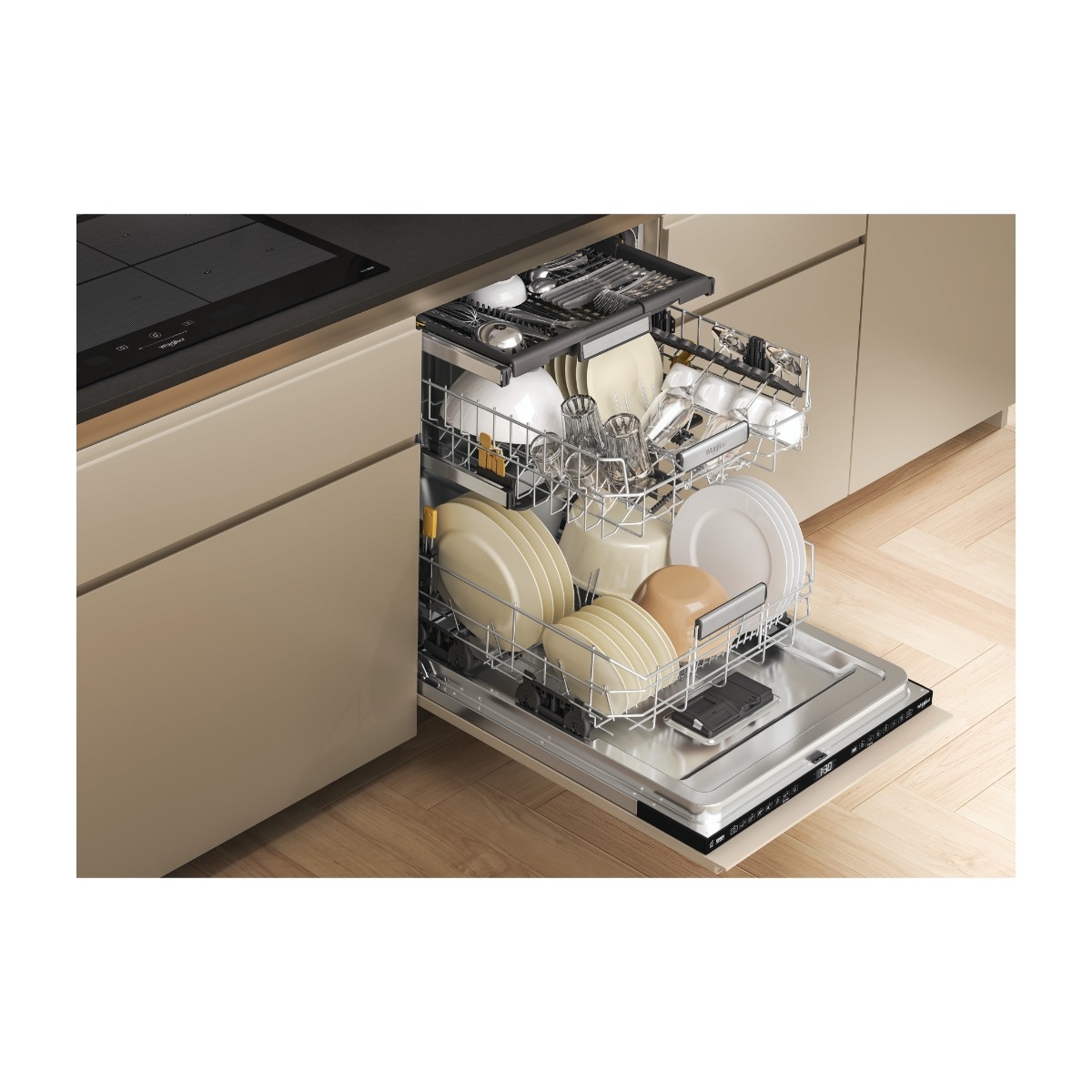 Whirlpool WH7IA15AM3LS0 integreret opvaskemaskine billede 7